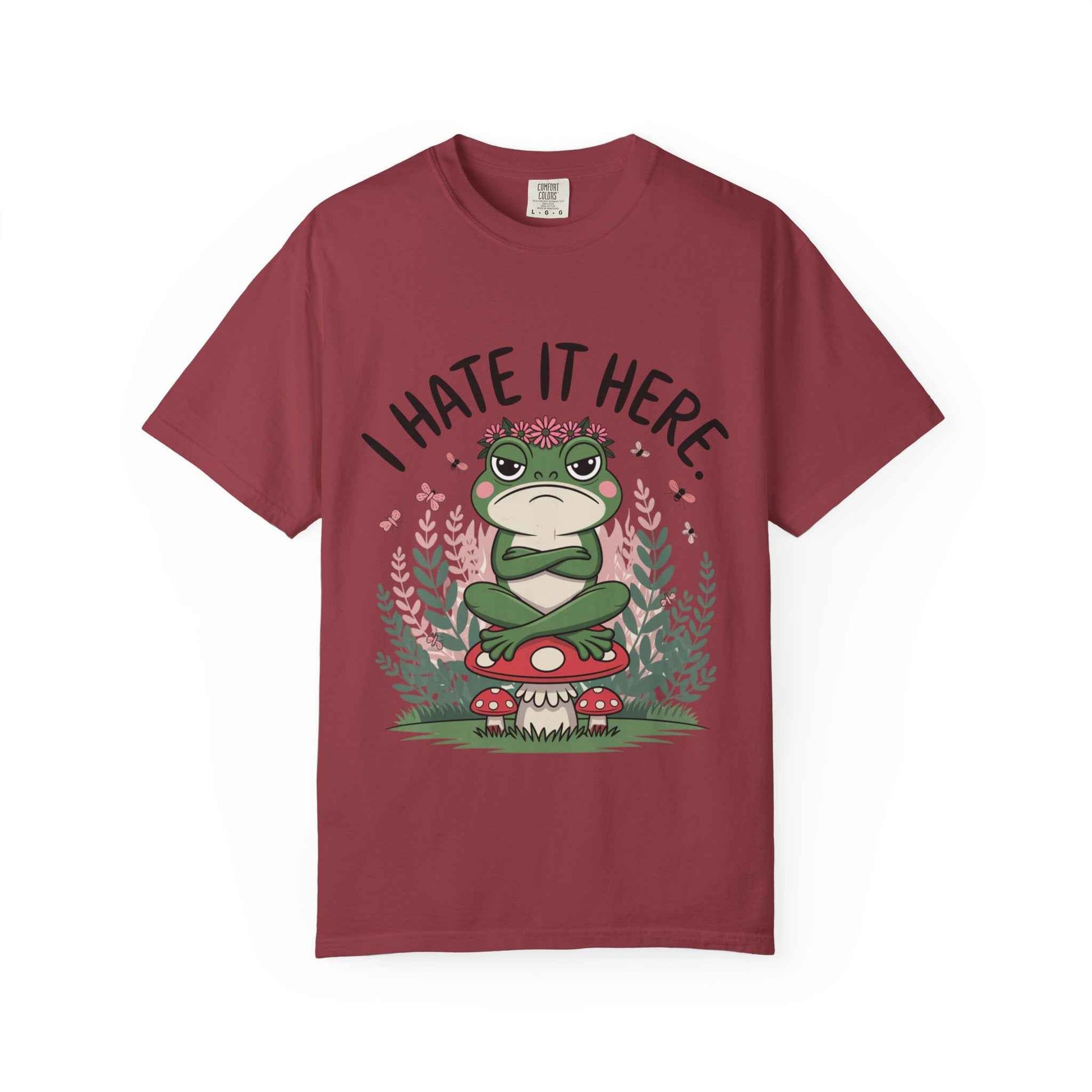 Unisex 'I Hate It Here' Garment-Dyed T-shirt