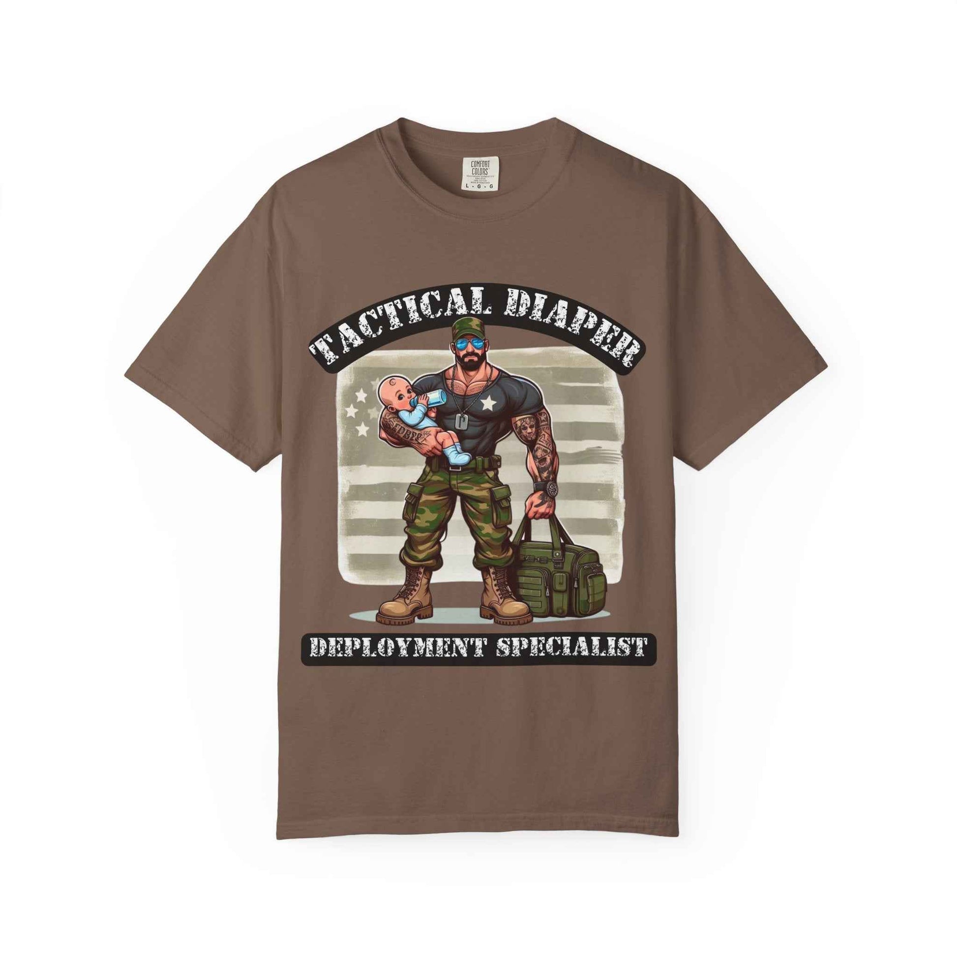 Tactical Dad T-Shirt - Black/White text