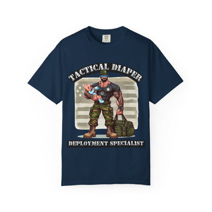 Tactical Dad T-Shirt - Black/White text