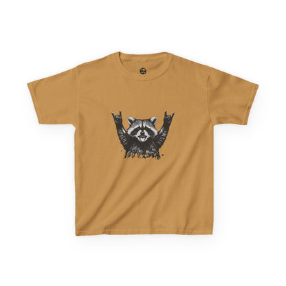 Unhinged & Feral Raccoon big Kids Tee