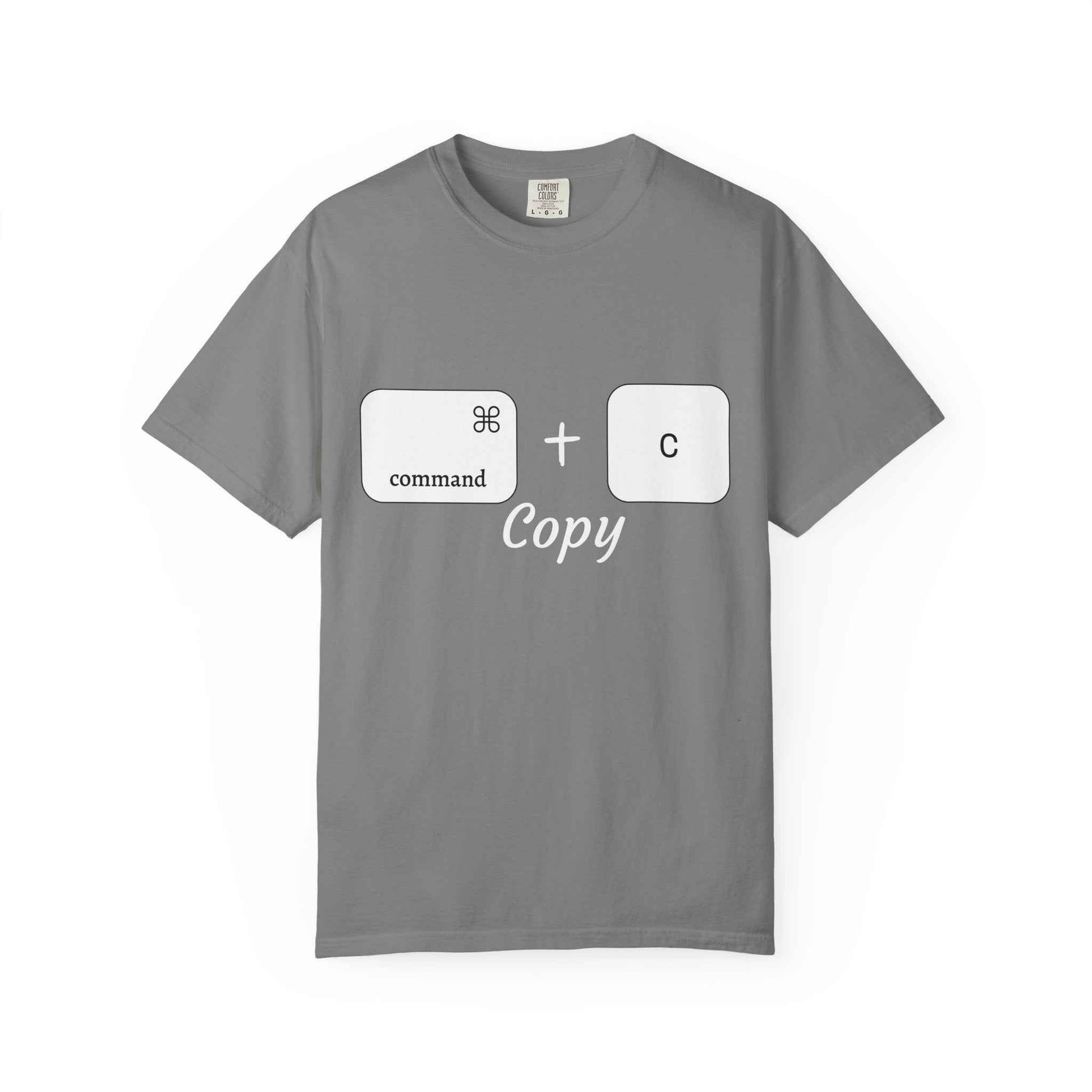 Command + C Copy T-Shirt (white)