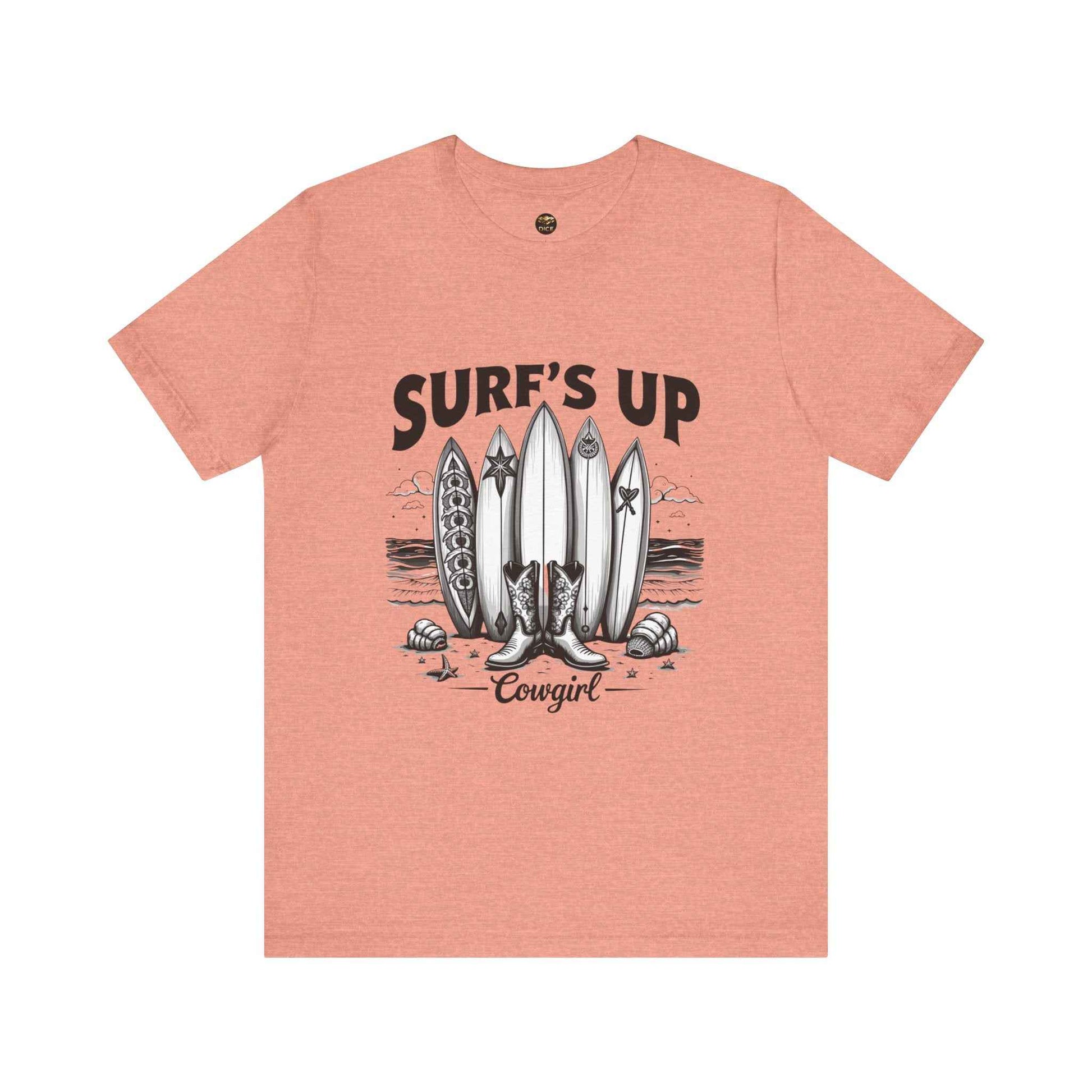 Beach Vibes Unisex Tee, Surf's Up Graphic T-Shirt