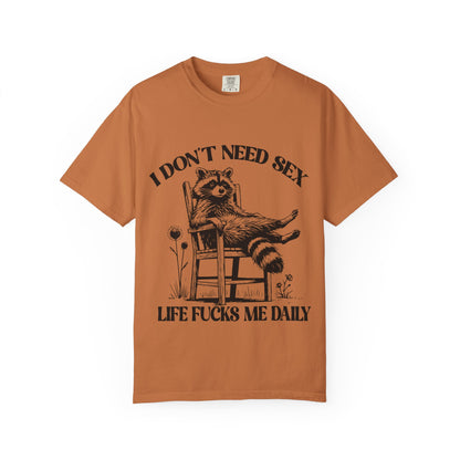 Funny Raccoon Graphic T-shirt