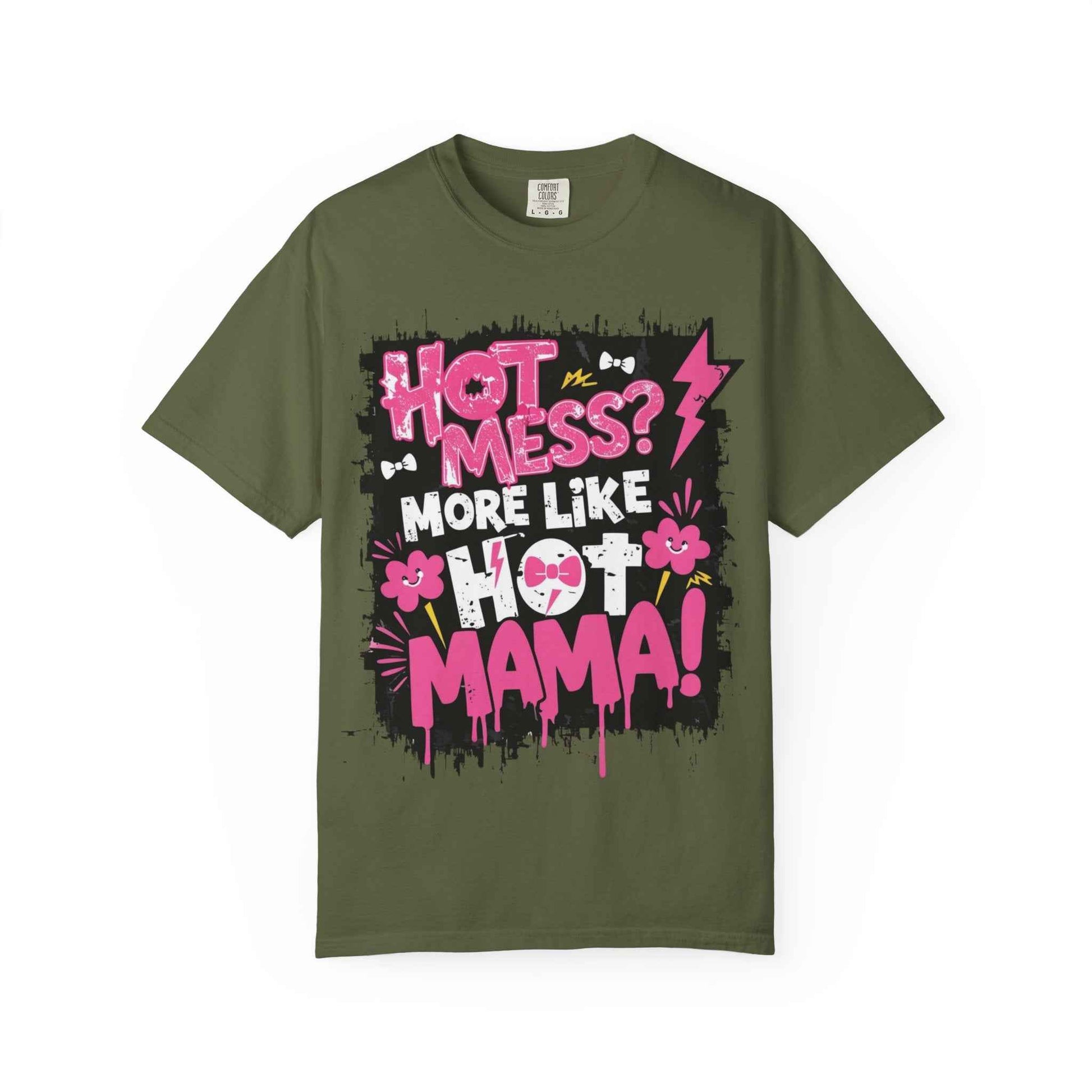 Hot Mama Graphic Unisex T-Shirt - Fun Casual Wear for Moms