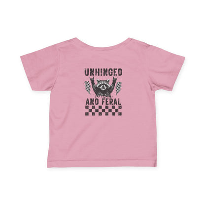 Rocking Raccoon Toddler Tee - Unhinged & Feral T-Shirt