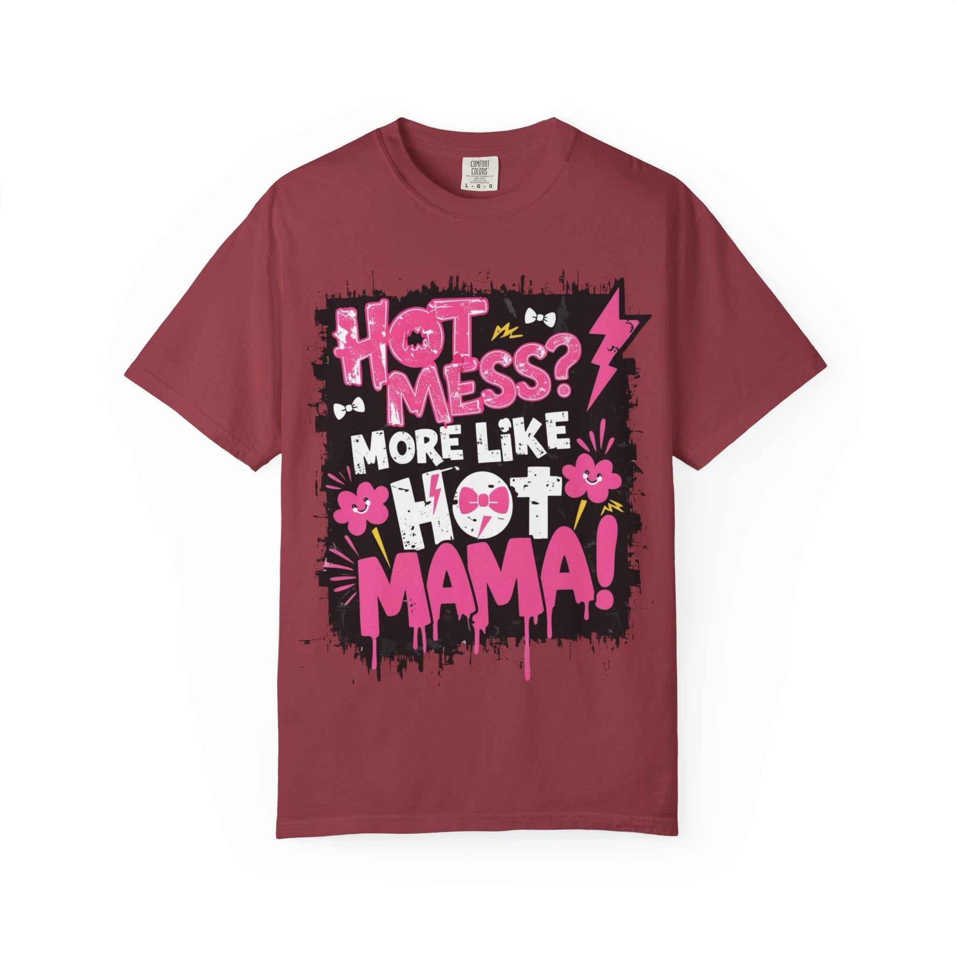Hot Mama Graphic Unisex T-Shirt - Fun Casual Wear for Moms