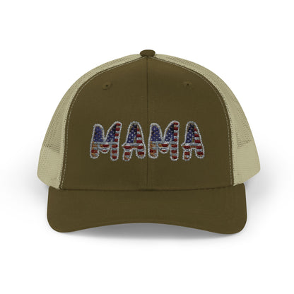 American Mama Snapback Trucker Cap