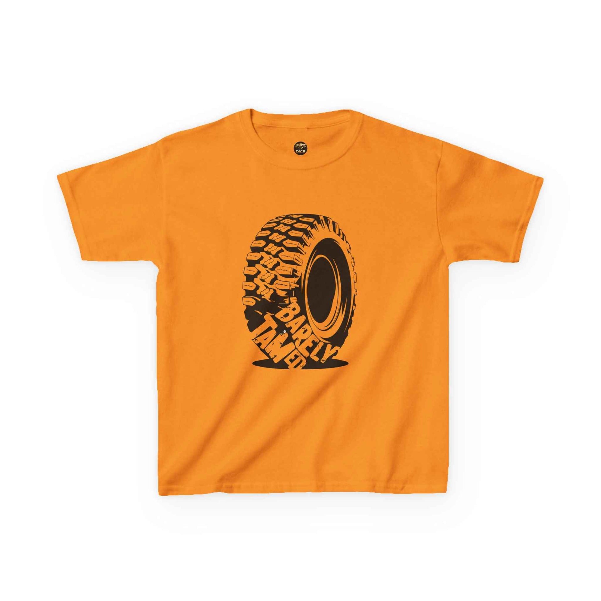 Barely Tamed Kids Tire Print Tee