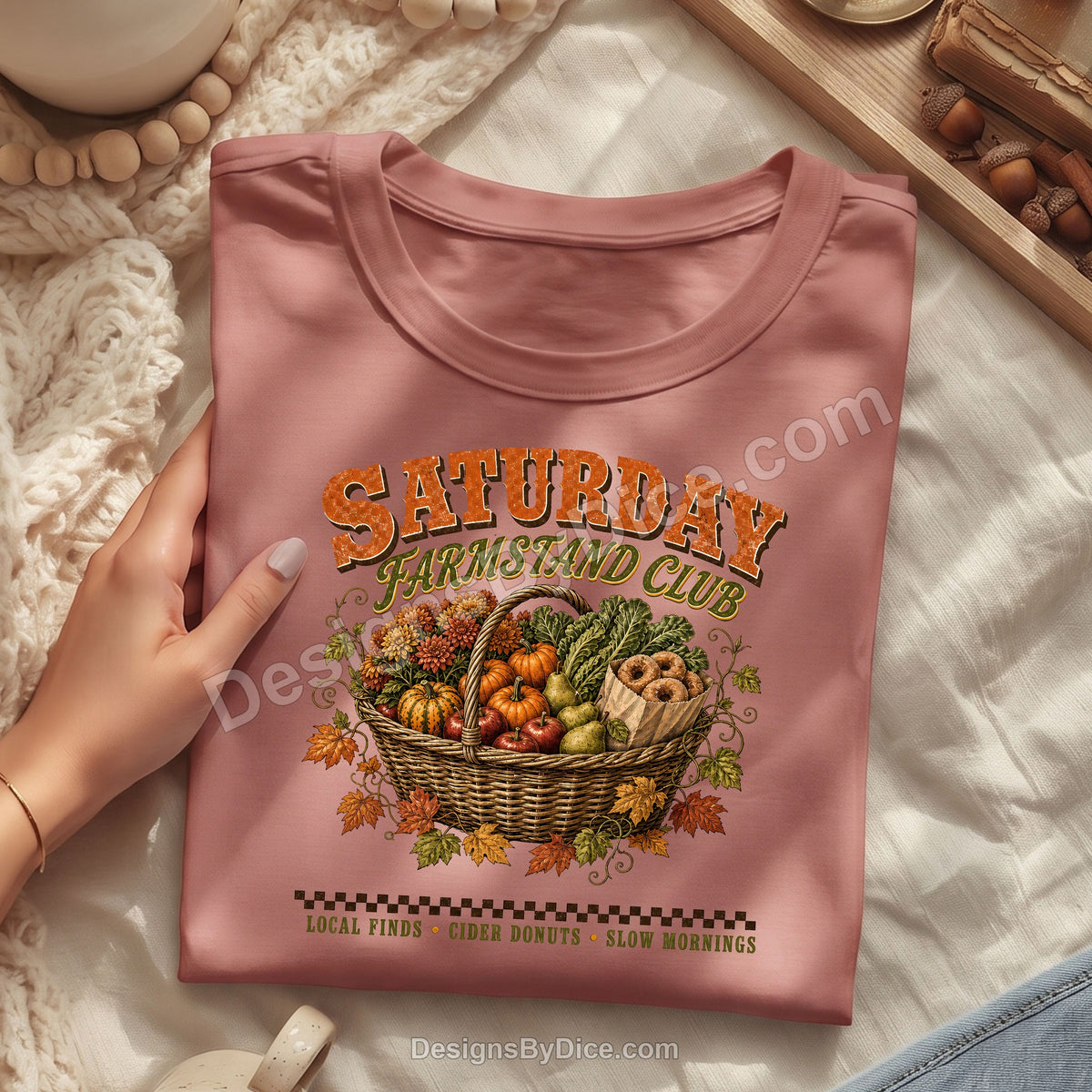 Saturday Farmstand Club Shirt | Cozy Fall Farmers Market Tee