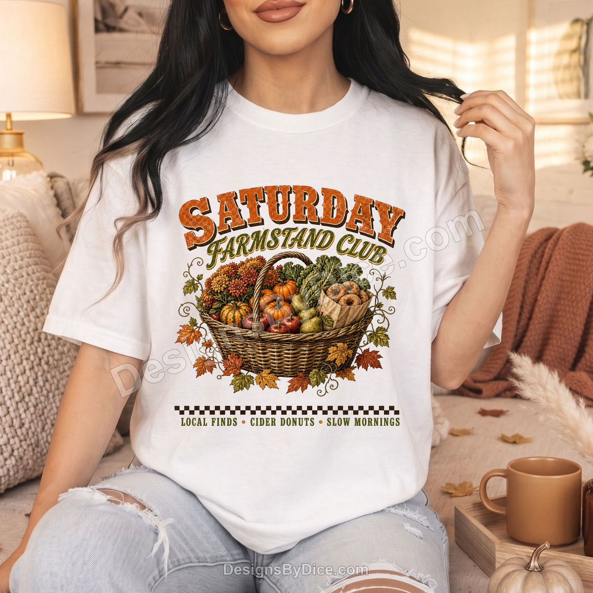 Saturday Farmstand Club Shirt | Cozy Fall Farmers Market Tee