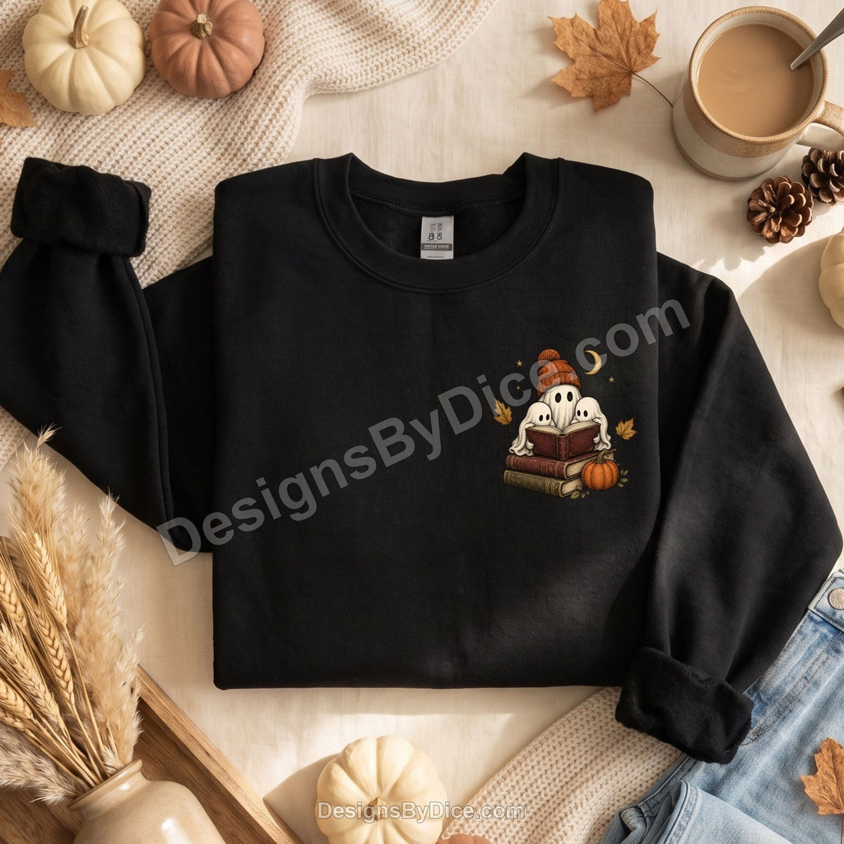 Official Bedtime Story Reader Sweatshirt | Cozy Ghost Crewneck