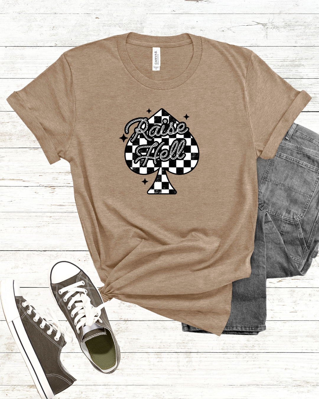 Raise Hell Graphic T-Shirt