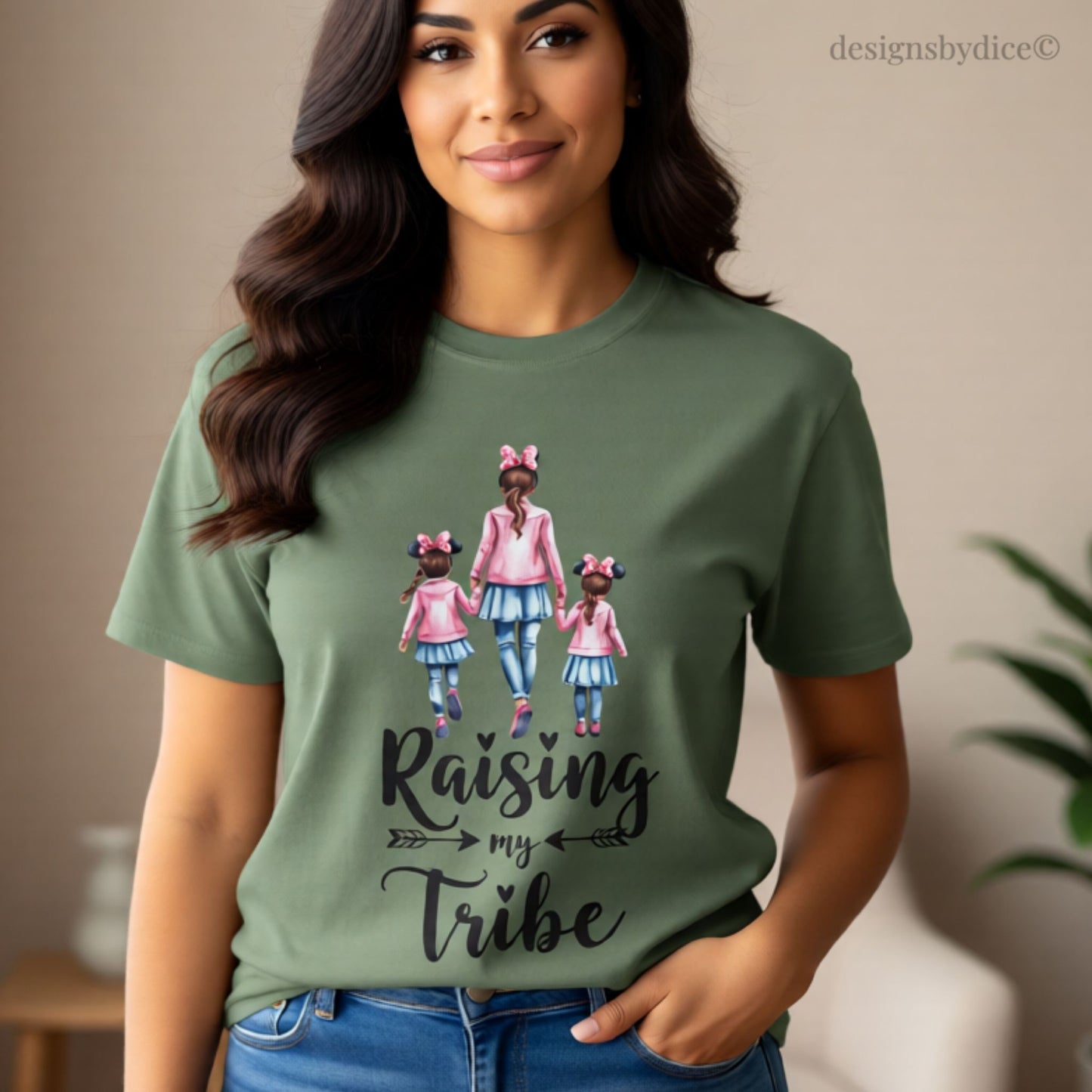 Raising My Tribe Graphic T-Shirt